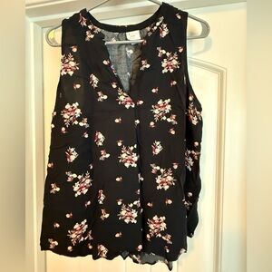 A New Day Floral Tank Top